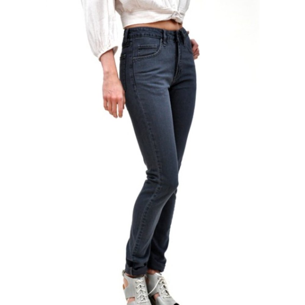 Courtshop high waist skinny Charcoal Jeans